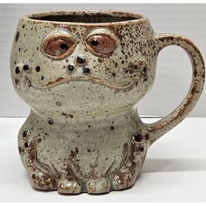 Vintage Holt Howard Frog Toad Mug Japan Stoneware Anthropomorphic Coffee Cup